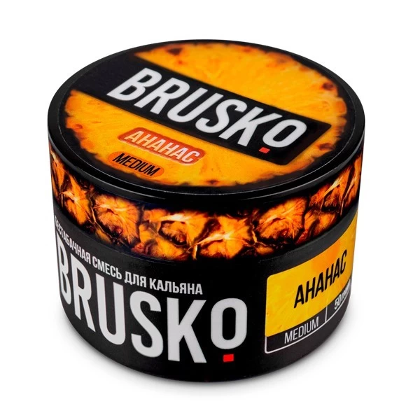 Безтютюнова суміш Brusko Medium Line Ананас 50 гр