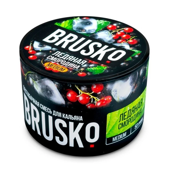 Безтютюнова суміш Brusko Medium Line Крижана Смородина 50 гр