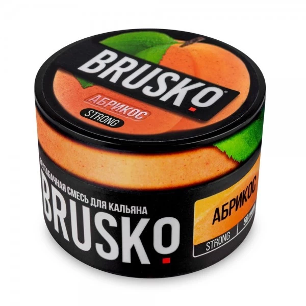 Безтютюнова суміш Brusko Strong Line Абрикос 50 гр