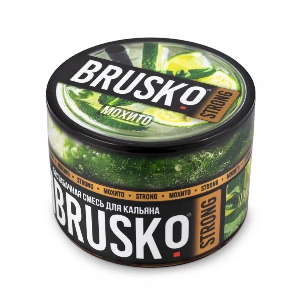 Безтютюнова Суміш Brusko Strong Line Мохіто 50 гр