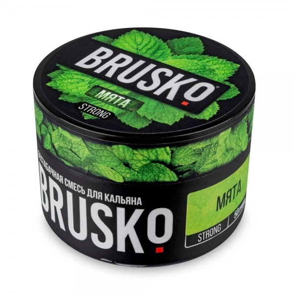 Безтютюнова суміш Brusko Strong Line М'ята 50 гр