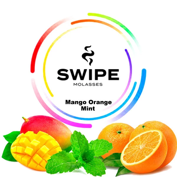 Безнікотинова суміш Swipe Mango Orange Mint (Манго Апельсин М'ята) 50 гр