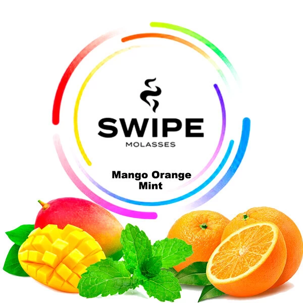 Безнікотинова суміш Swipe Mango Orange Mint (Манго Апельсин М'ята) 500 гр