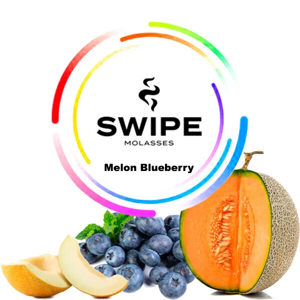 Безнікотинова суміш Swipe Melon Blueberry (Диня Чорниця) 250 гр