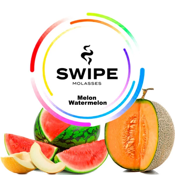 Безнікотинова суміш Swipe Melon Watermelon (Диня Кавун) 250 гр