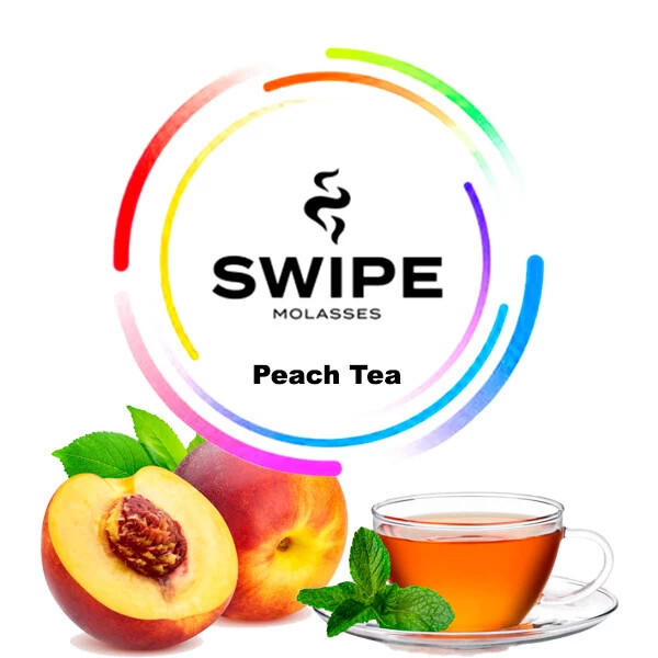 Безнікотинова суміш Swipe Peach Tea (Персик Чай) 250 гр