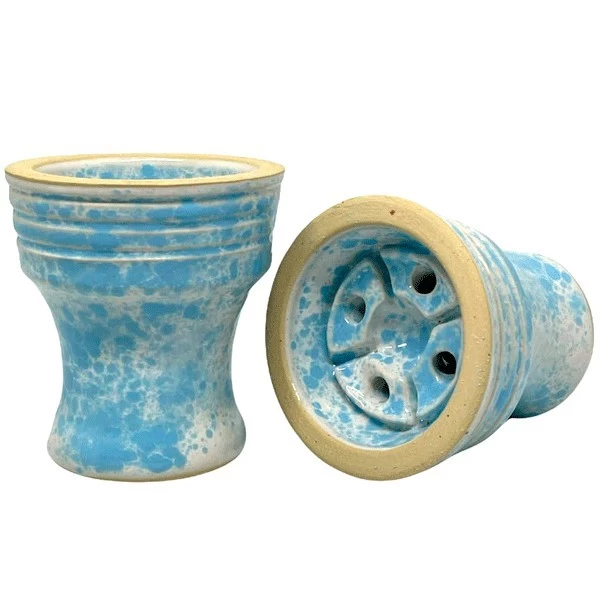 Чаша Глиняна Sweet Bowls Unika Glaze (Blue Dot)