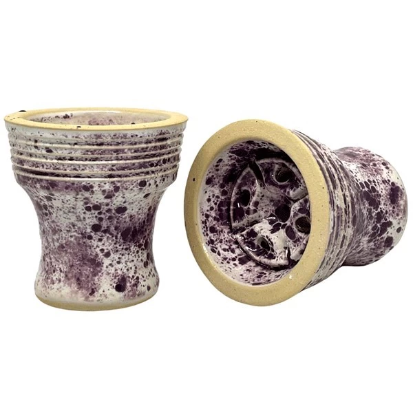 Чаша Глиняна Sweet Bowls Unika Glaze (Violet Dot)