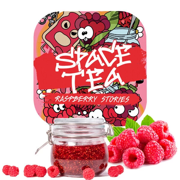 Чайная смесь Space Tea Raspberry Stories (Малина Сторис) 100 гр