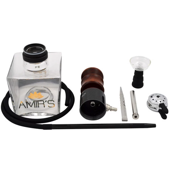 Кальян AMY AMIRS Luxury Hookahs 1002 Brown-TR (Прозорий)