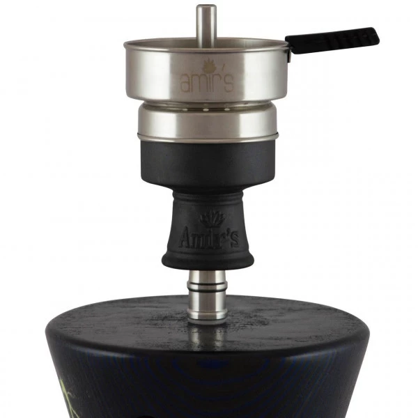 Кальян AMY AMIRS Luxury Hookahs 1201 BK-TR (Прозорий)