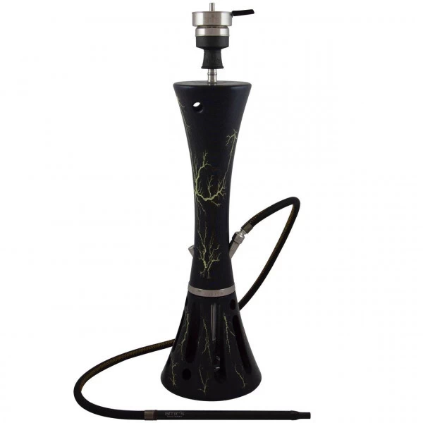 Кальян AMY AMIRS Luxury Hookahs 1201 BK-TR (Прозорий)