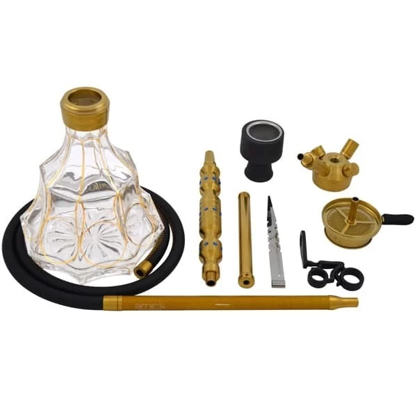 Кальян AMY AMIRS Luxury Hookahs 901 TGD.BU-TRGD (Золотий)