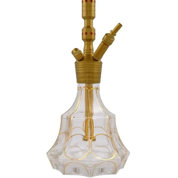 Кальян AMY AMIRS Luxury Hookahs 901 TGD.RD-TRGD (Золотий)