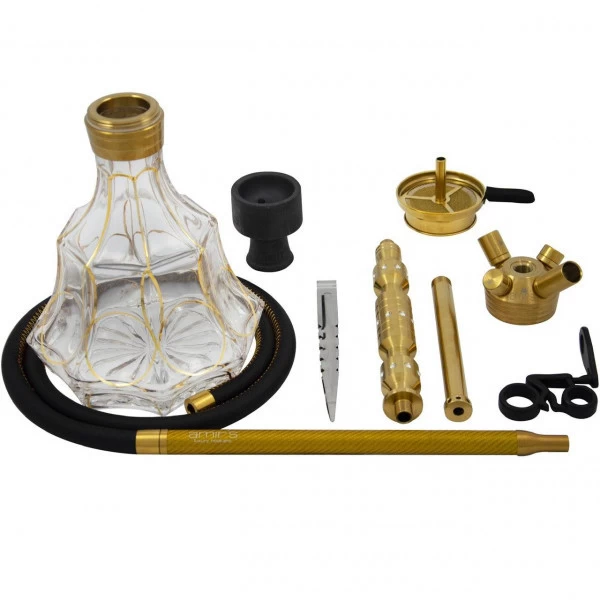 Кальян AMY AMIRS Luxury Hookahs 901 TGD.TR-TRGD (Золотий)