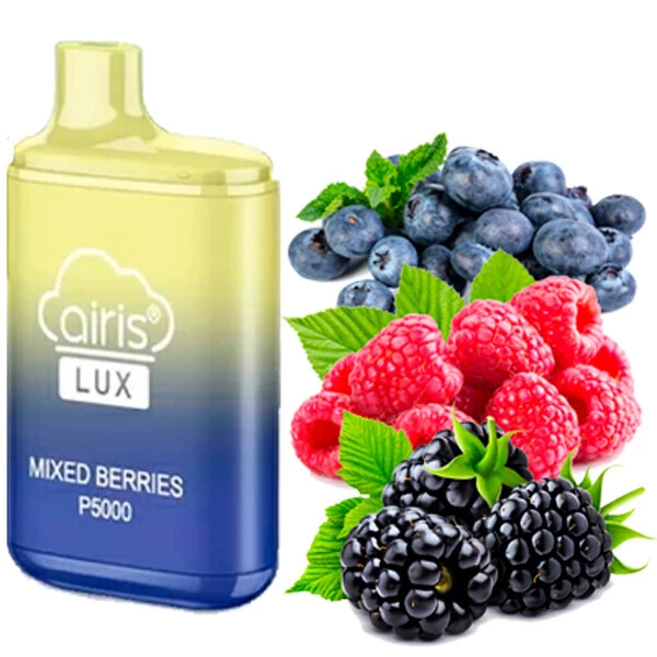 Одноразова електронна сигарета Airis Lux Mixed Berries (Мікс Ягід) (P5000 Затяжок)