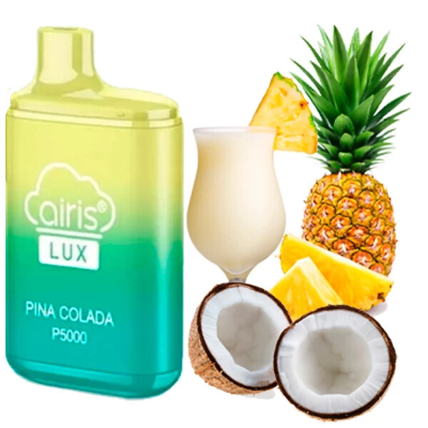 Одноразова електронна сигарета Airis Lux Pina Colada (Піна Колада) (P5000 Затяжок)