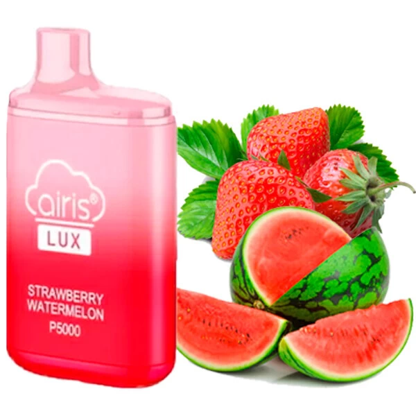 Одноразова електронна сигарета Airis Lux Strawberry Watermelon (Полуниця Кавун) (P5000 Затяжок)