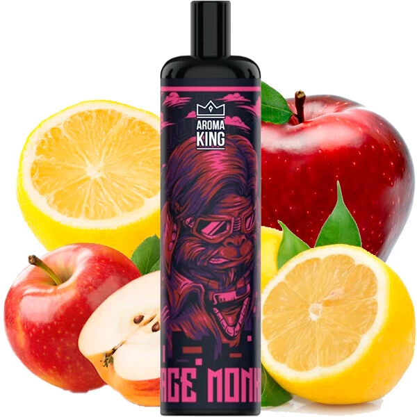 Одноразова електронна сигарета Aroma King Red Apple Lemon (Червоне Яблуко Лід) (5000 Затяжок)