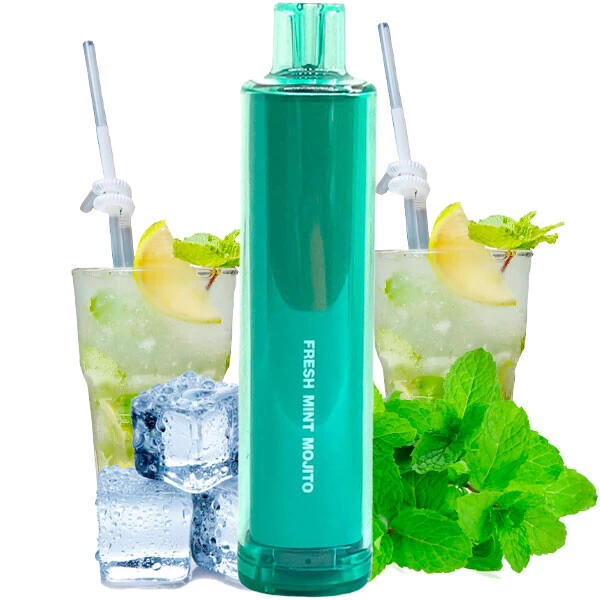 Одноразова електронна сигарета Crystal The Big One Fresh Mint Mojito (Фреш М'ята Мохіто) (4000 Затяжок)