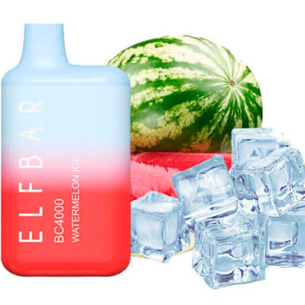 Одноразовая электронная сигарета Elf Bar BC Watermelon Ice (Арбуз Лед) (4000 Затяжек)