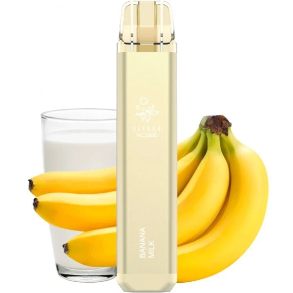 Одноразова електронна сигарета Elf Bar Banana Milk (Бананове Молоко) (1800 Затяжок)