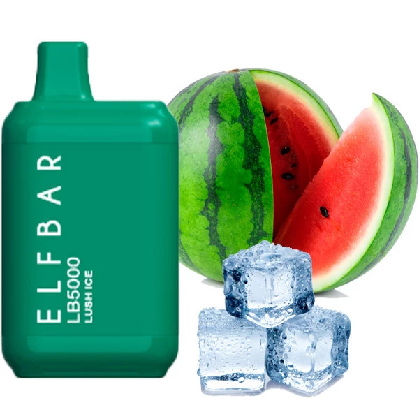 Одноразова електронна сигарета Elf Bar LB Lush Ice (Лаш Лід) (5000 Затяжок)