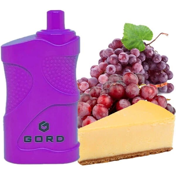 Одноразова електронна сигарета GORD Cheese Grape (Сир Виноград) (4000 Затяжок)