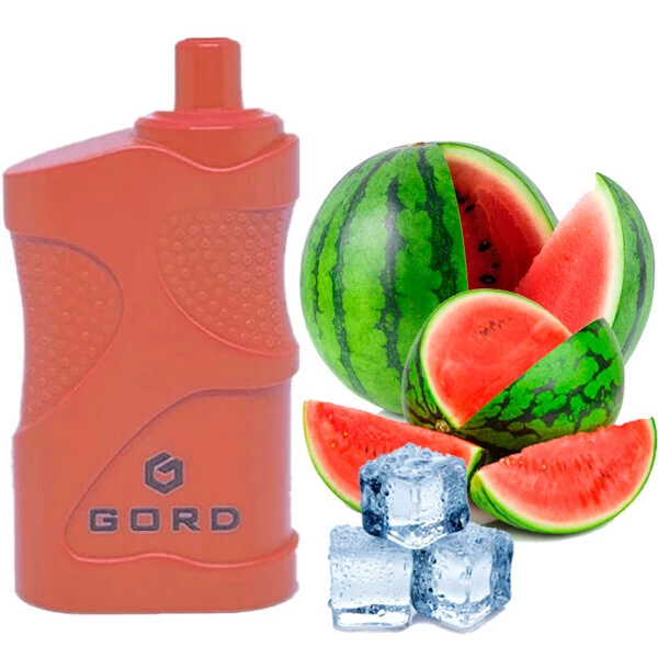 Одноразовая электронная сигарета GORD Watermelon Ice (Арбуз Лед) (4000 Затяжек)