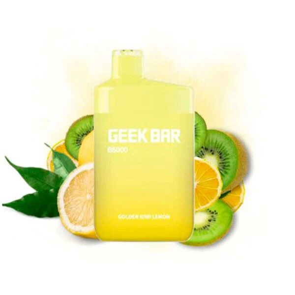 Одноразова електронна сигарета Geek Bar Golden Kiwi Lemon (Голден Ківі Лимон) (5000 Затяжок)