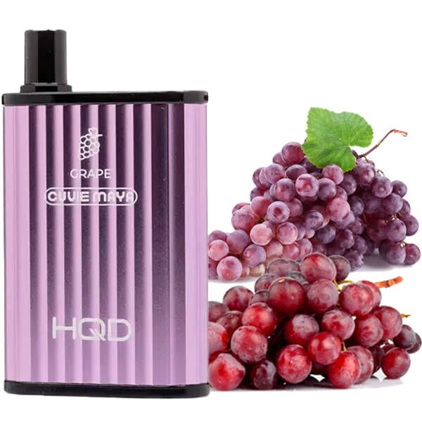 Одноразова електронна сигарета HQD Cuvie Maya Grape (Виноград) (6000 Затяжок)