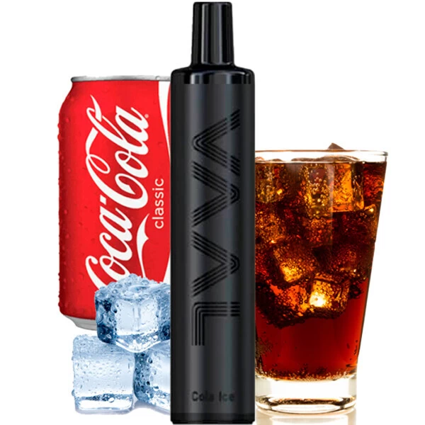 Одноразова електронна сигарета VAAL Cola Ice (Кола Лід) (1500 Затяжок)