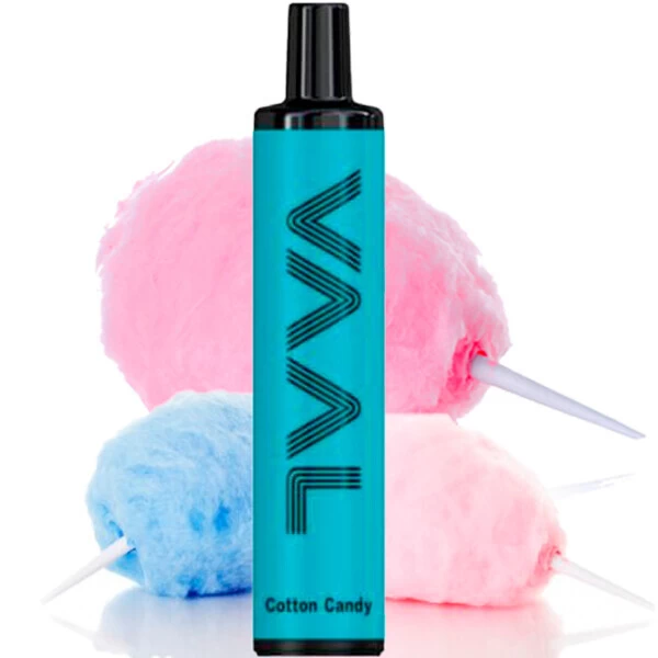 Одноразова електронна сигарета VAAL Cotton Candy (Цукрова Вата) (1500 Затяжок)