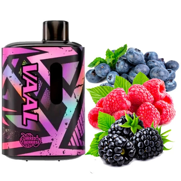 Одноразовая электронная сигарета VAAL Mixed Berries (Микс Ягод) (E5000 Затяжек)