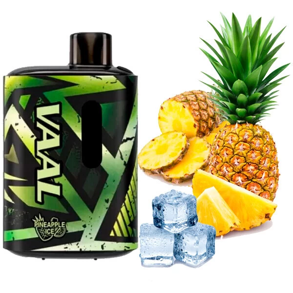 Одноразова електронна сигарета VAAL Pineapple Ice (Ананас Лід) (E5000 Затяжок)