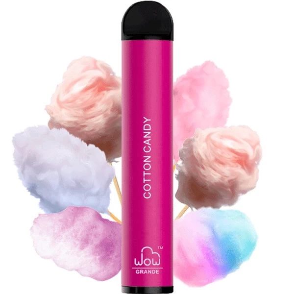 Одноразова електронна сигарета WOW Grande Cotton Candy (Цукрова Вата) (2500 Затяжок)