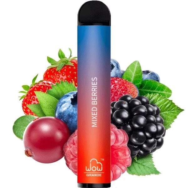 Одноразова електронна сигарета WOW Grande Mixed Berries (Мікс Ягоди) (2500 Затяжок)