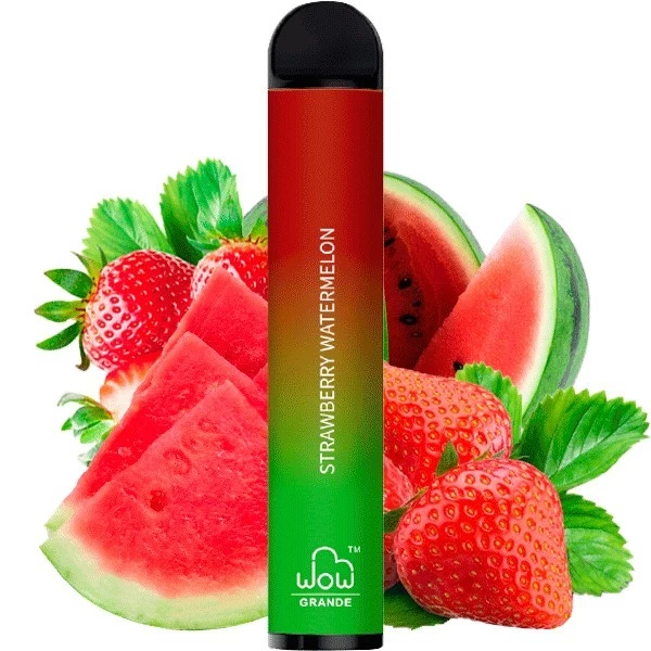 Одноразова електронна сигарета WOW Grande Strawberry Watermelon (Полуниця Кавун) (2500 Затяжок)