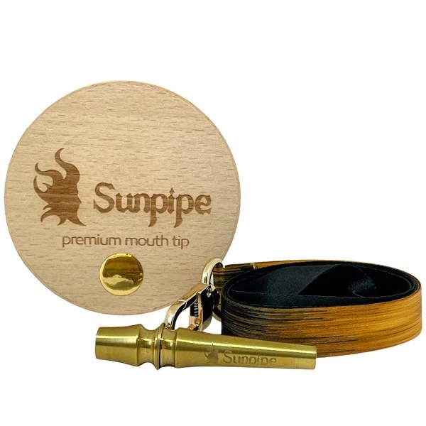 Персональний Мундштук Sunpipe Classic Gold V2 (На Стрічці)