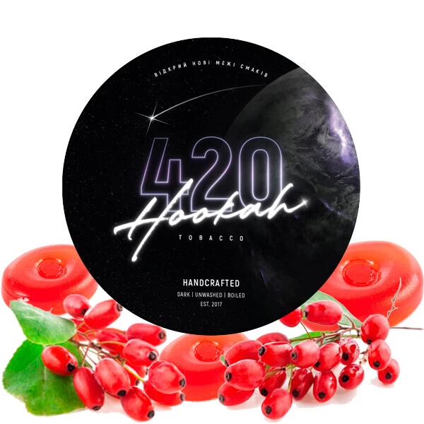 Тютюн 4:20 Dark Line Barberry Candy (Барбарис Цукерка) 100 гр