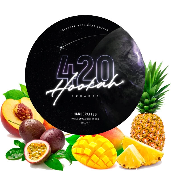 Тютюн 420 Dark Line Jungle Fruit (Джангл Фрут) 40 гр