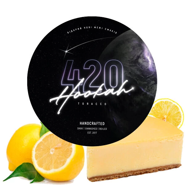 Тютюн 4:20 Dark Line Lemon Cake (Лимон Пиріг) 100 гр