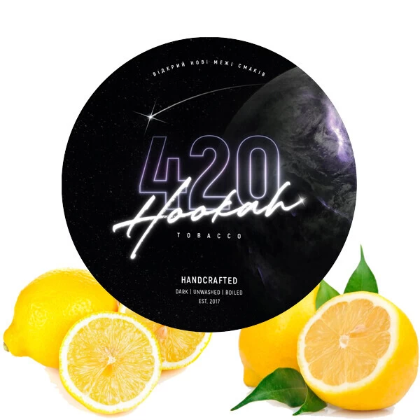 Тютюн 4:20 Dark Line Lemon Squirt (Лимон Сквірт) 250 гр