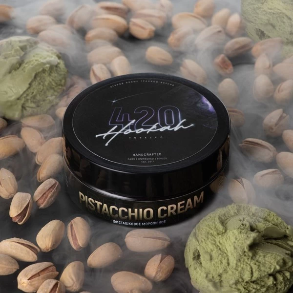 Тютюн 4:20 Dark Line Pistacchio Cream (Фісташкове Морозиво) 25 гр