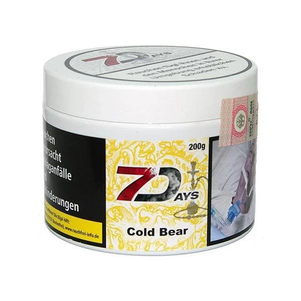 Тютюн 7 Days Cold Bear (Груша М'ята) 200 гр