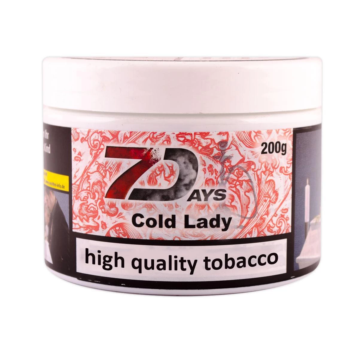 Тютюн 7 Days Cold Lady (Полуниця) 200гр