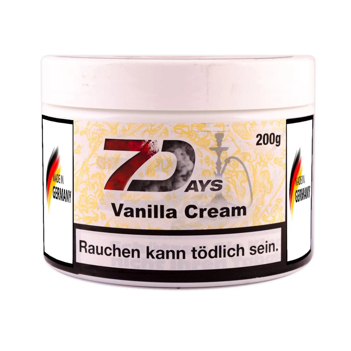 Тютюн 7 Days Vanilla Cream (Ванільний Крем) 200гр