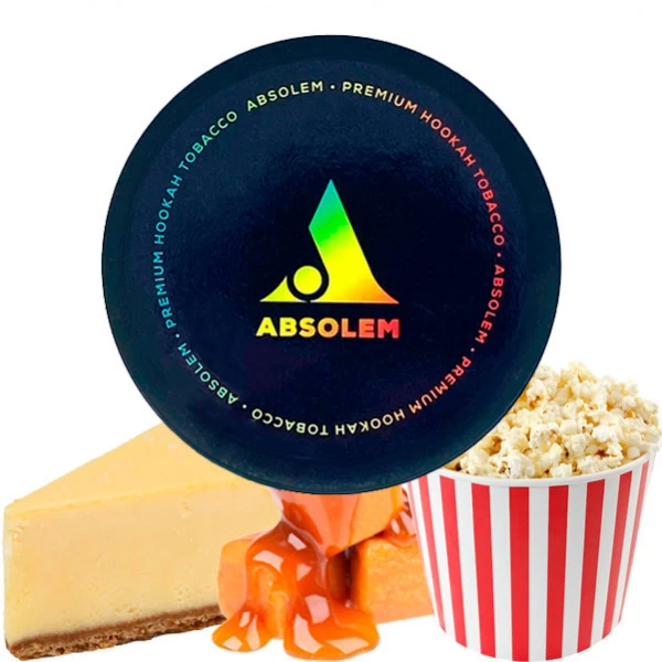 Тютюн Absolem Cheesecake With Caramel Popcorn (Чізкейк Карамель Попкорн) 100 гр