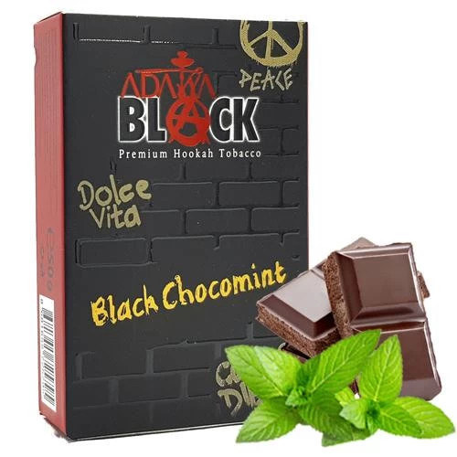 Тютюн Adalya Black Chocomint (Шоколад М'ята) 50гр