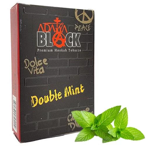 Тютюн Adalya Black Double Mint (Подвійна М'ята) 50гр